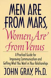 Men are from Mars, women are from Venus